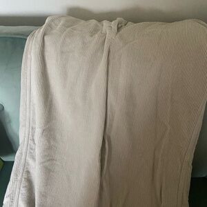 Zara Cream Textured pants